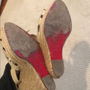 Christian Louboutin Shoes - christian louboutin espadrille wedges. size 36. Christian Louboutin Shoes - christian louboutin espadrille wedges. size 36.